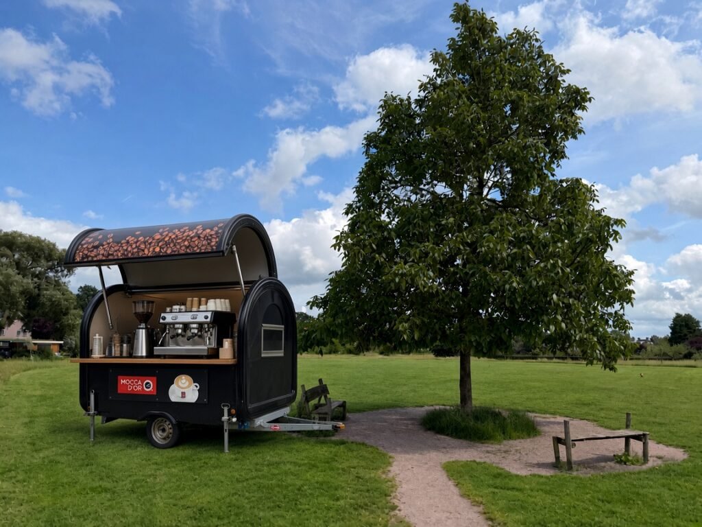 Koffiekar in de Schellerdriehoek